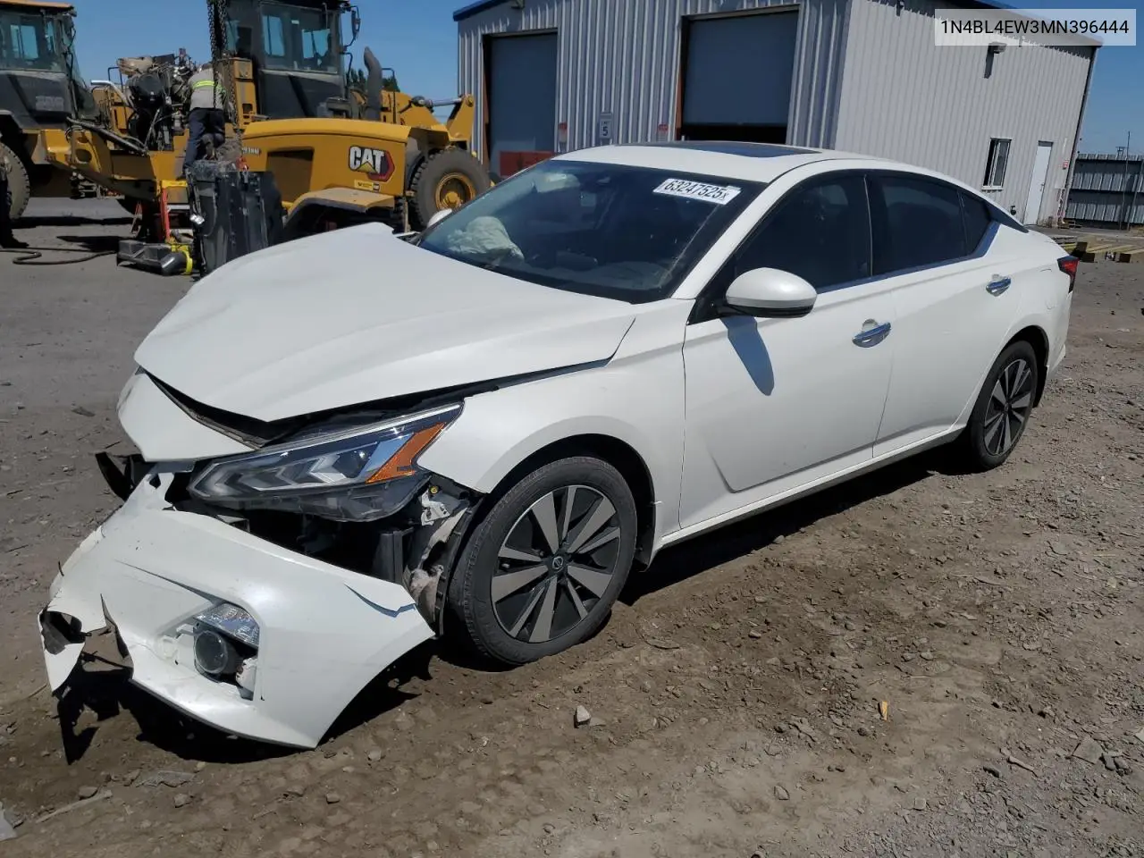 2021 Nissan Altima Sl VIN: 1N4BL4EW3MN396444 Lot: 63247525
