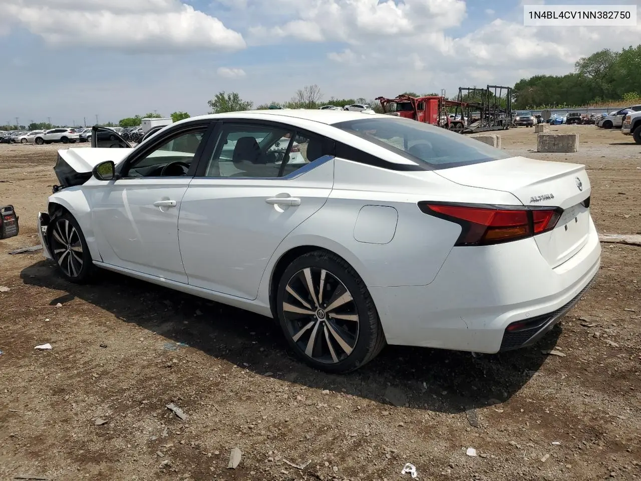 2022 Nissan Altima Sr VIN: 1N4BL4CV1NN382750 Lot: 56610175