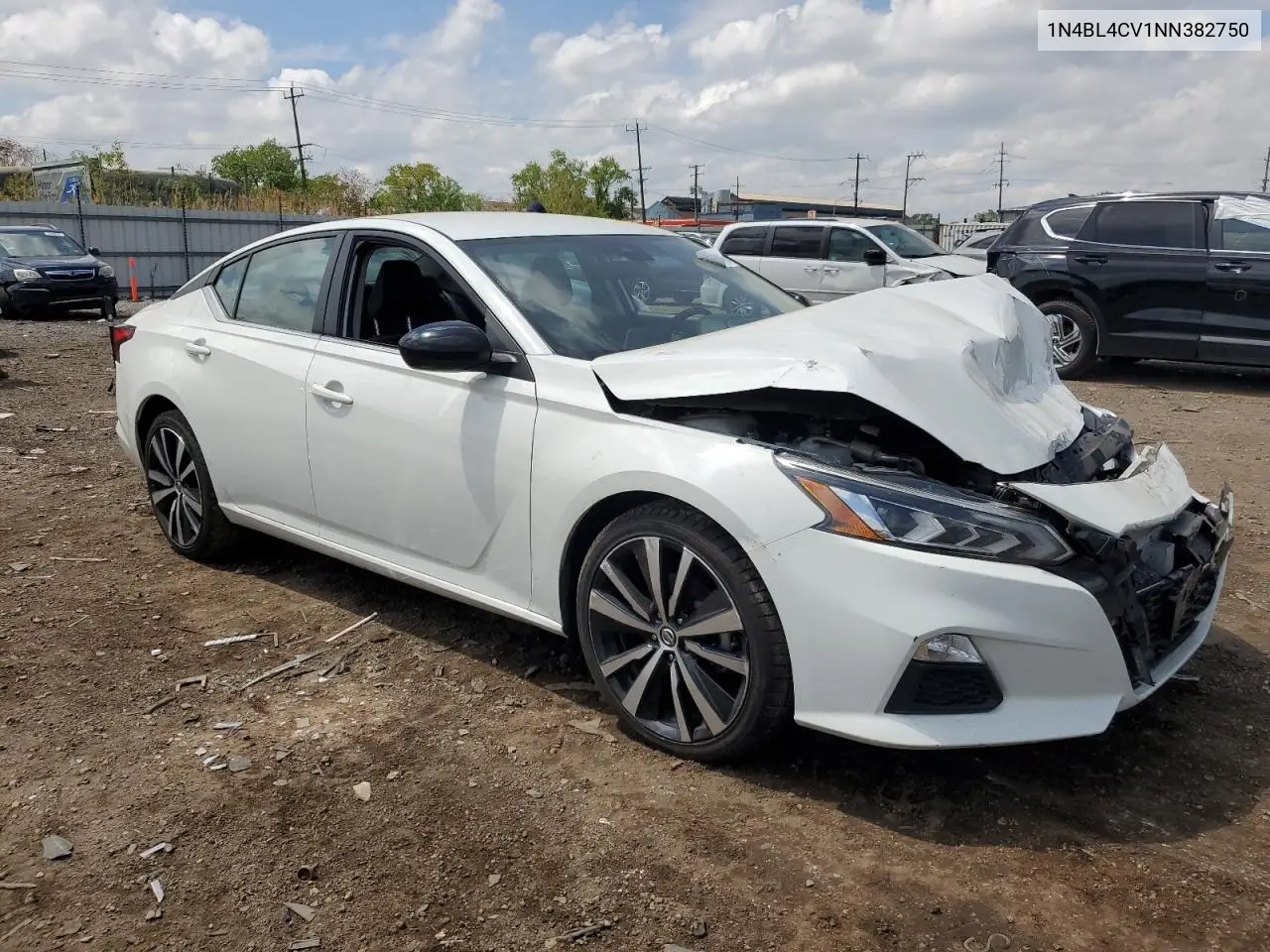 2022 Nissan Altima Sr VIN: 1N4BL4CV1NN382750 Lot: 56610175