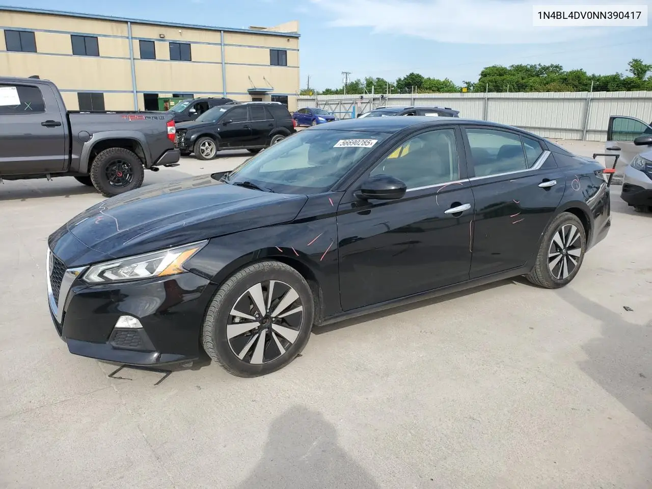 2022 Nissan Altima Sv VIN: 1N4BL4DV0NN390417 Lot: 56690285