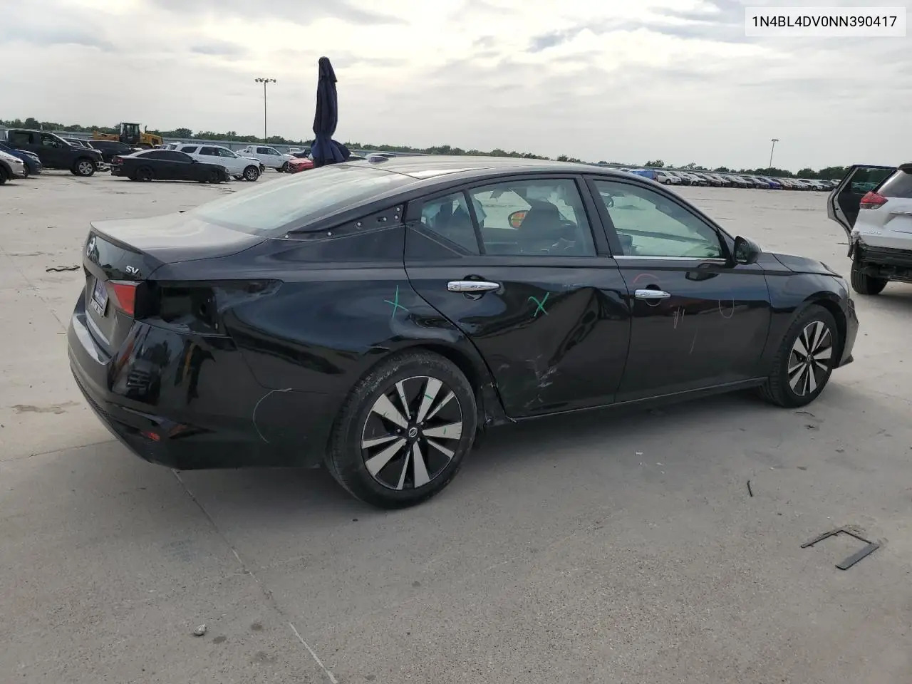 2022 Nissan Altima Sv VIN: 1N4BL4DV0NN390417 Lot: 56690285