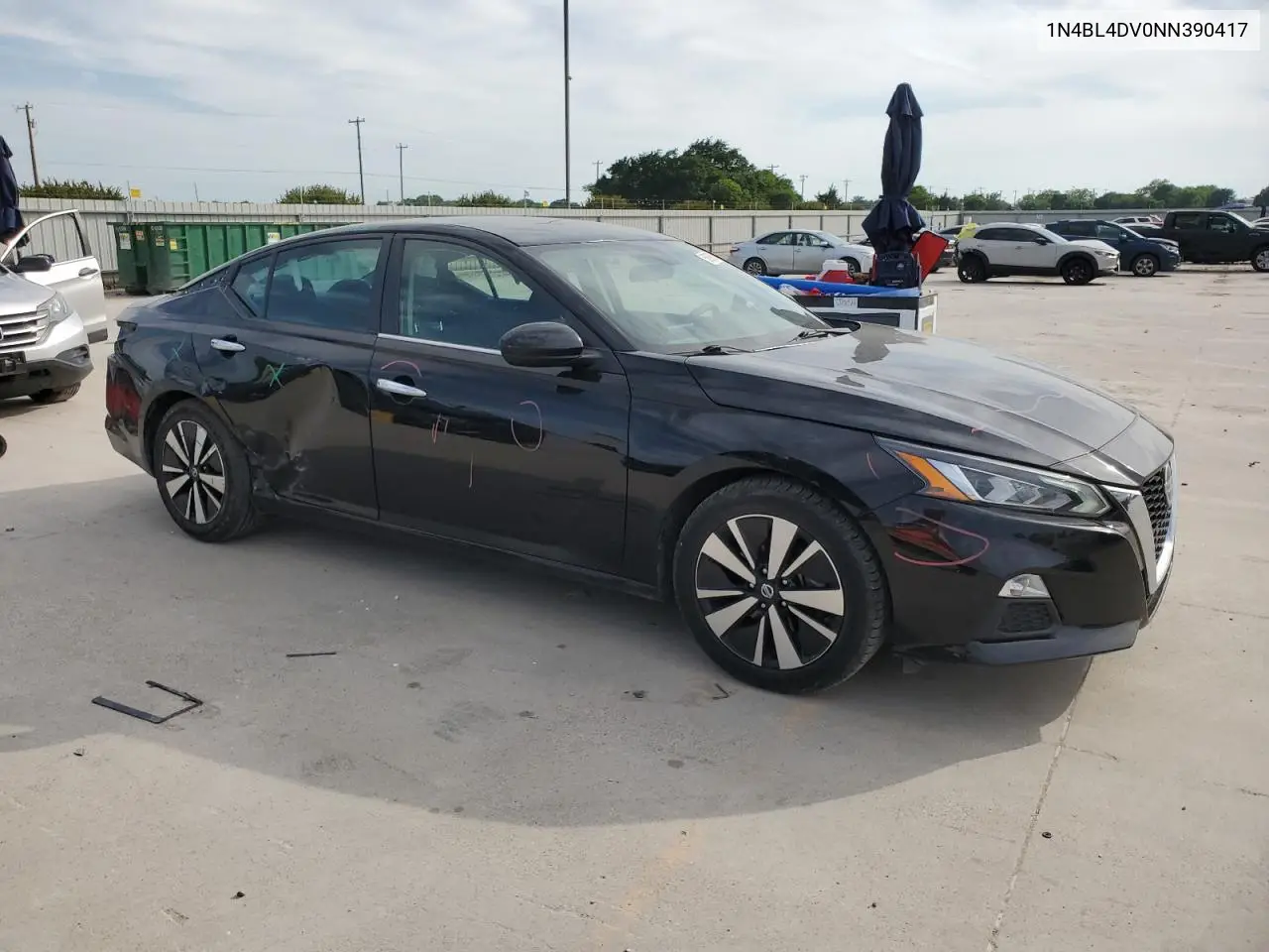 2022 Nissan Altima Sv VIN: 1N4BL4DV0NN390417 Lot: 56690285
