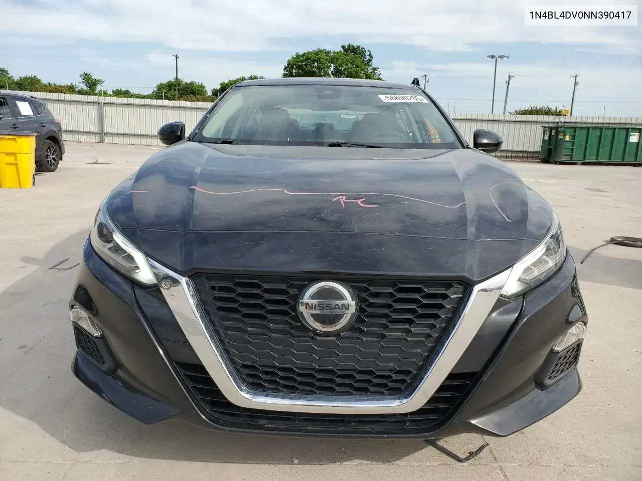 2022 Nissan Altima Sv VIN: 1N4BL4DV0NN390417 Lot: 56690285