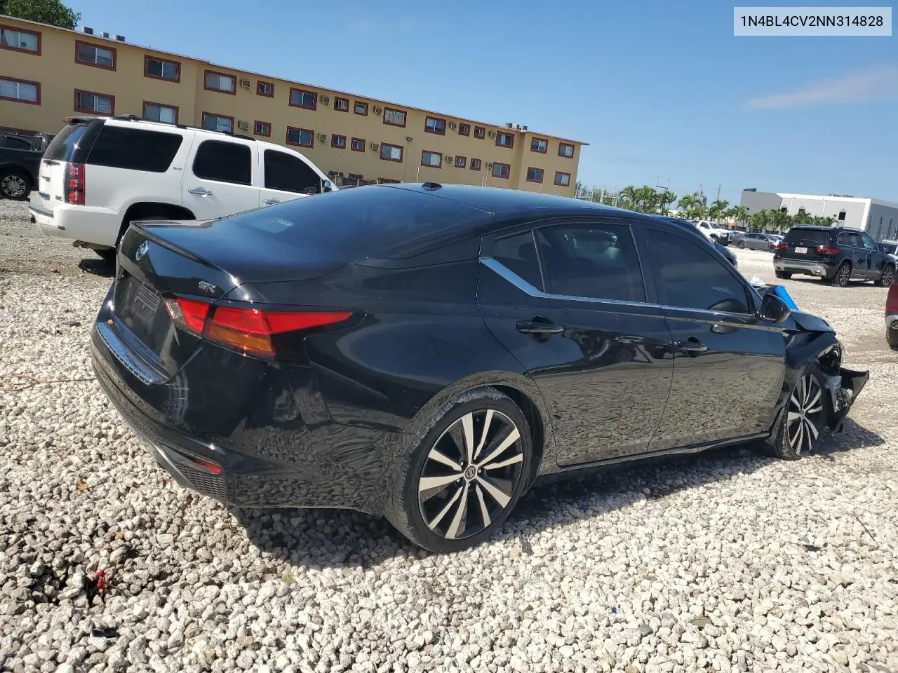 2022 Nissan Altima Sr VIN: 1N4BL4CV2NN314828 Lot: 56694825