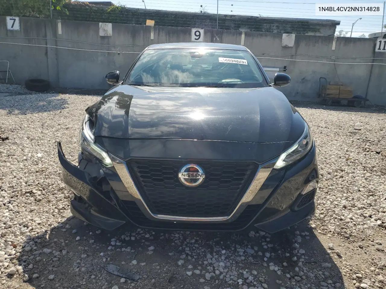 2022 Nissan Altima Sr VIN: 1N4BL4CV2NN314828 Lot: 56694825