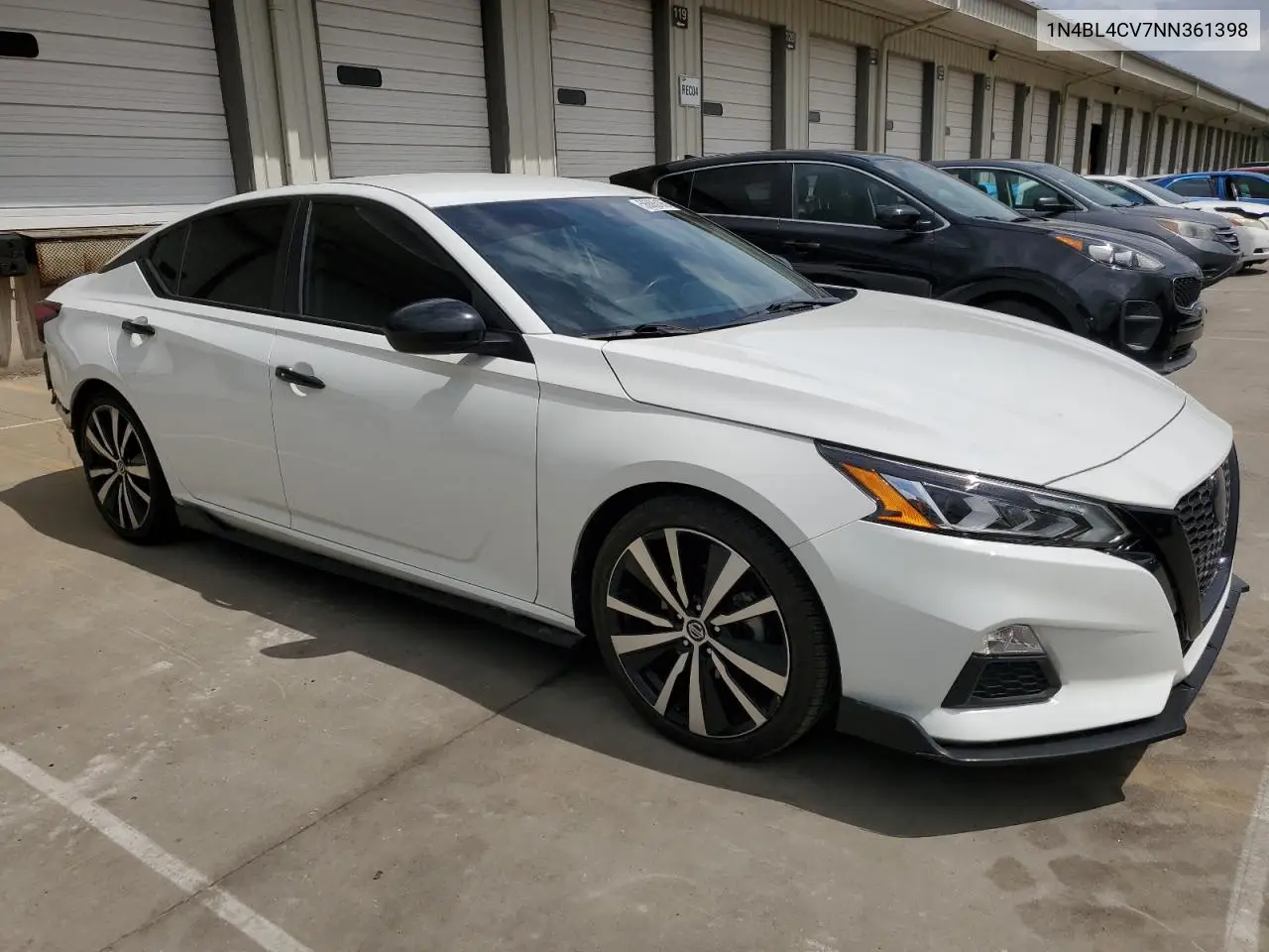 2022 Nissan Altima Sr VIN: 1N4BL4CV7NN361398 Lot: 56885185