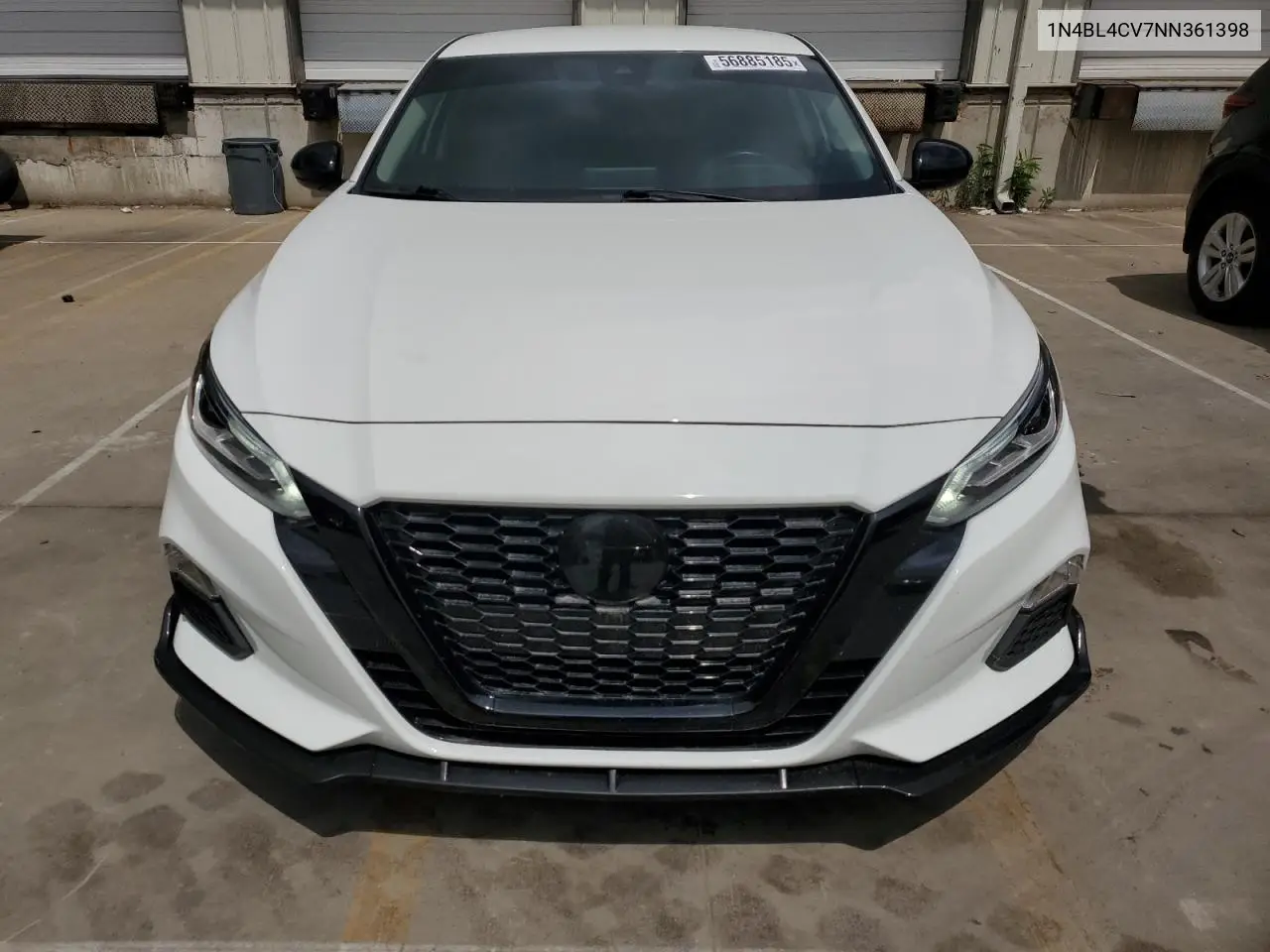 2022 Nissan Altima Sr VIN: 1N4BL4CV7NN361398 Lot: 56885185