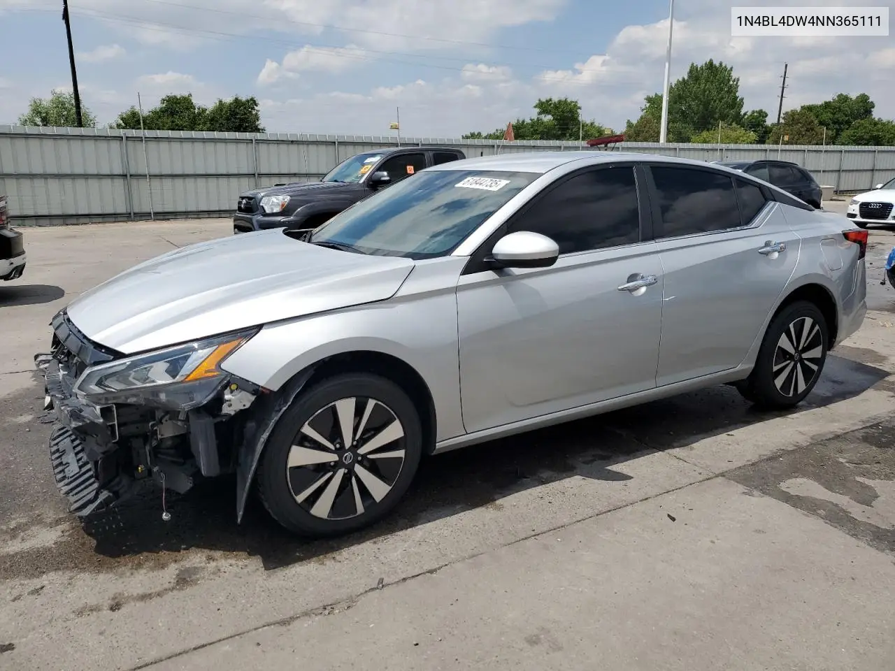 2022 Nissan Altima Sv VIN: 1N4BL4DW4NN365111 Lot: 61844735