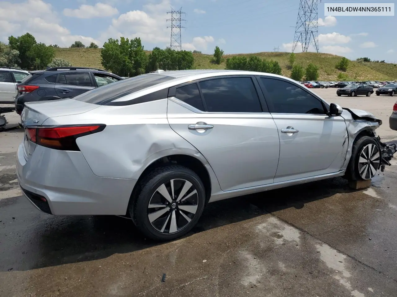 2022 Nissan Altima Sv VIN: 1N4BL4DW4NN365111 Lot: 61844735