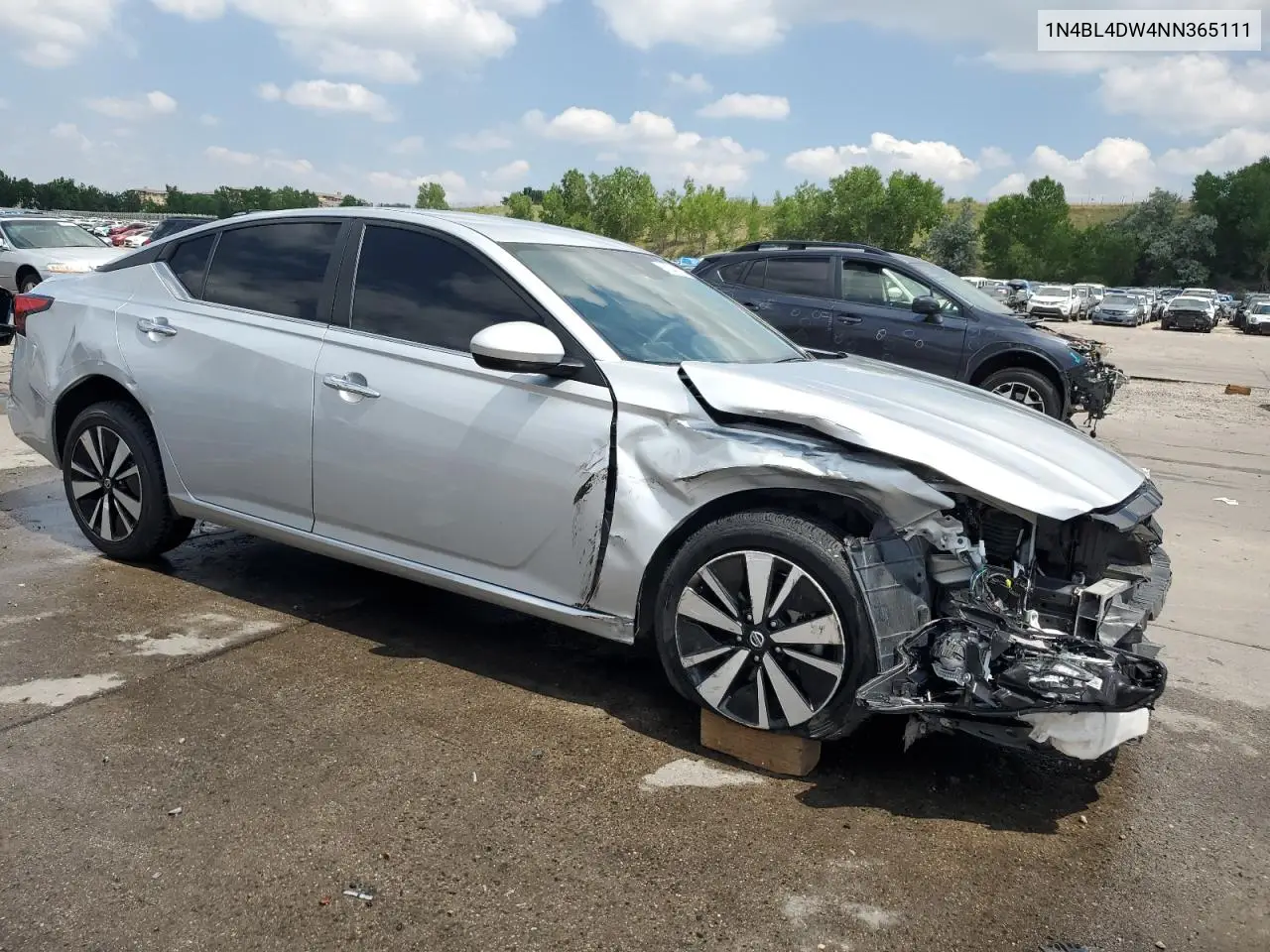 2022 Nissan Altima Sv VIN: 1N4BL4DW4NN365111 Lot: 61844735