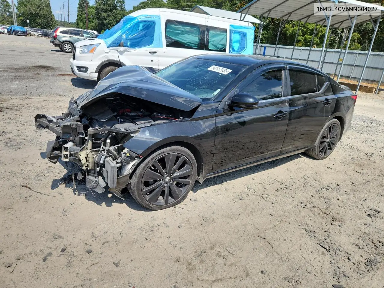 2022 Nissan Altima Sr VIN: 1N4BL4CV6NN304027 Lot: 62167635