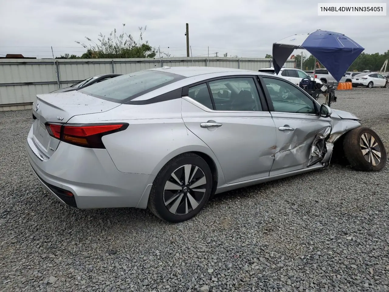2022 Nissan Altima Sv VIN: 1N4BL4DW1NN354051 Lot: 62312055