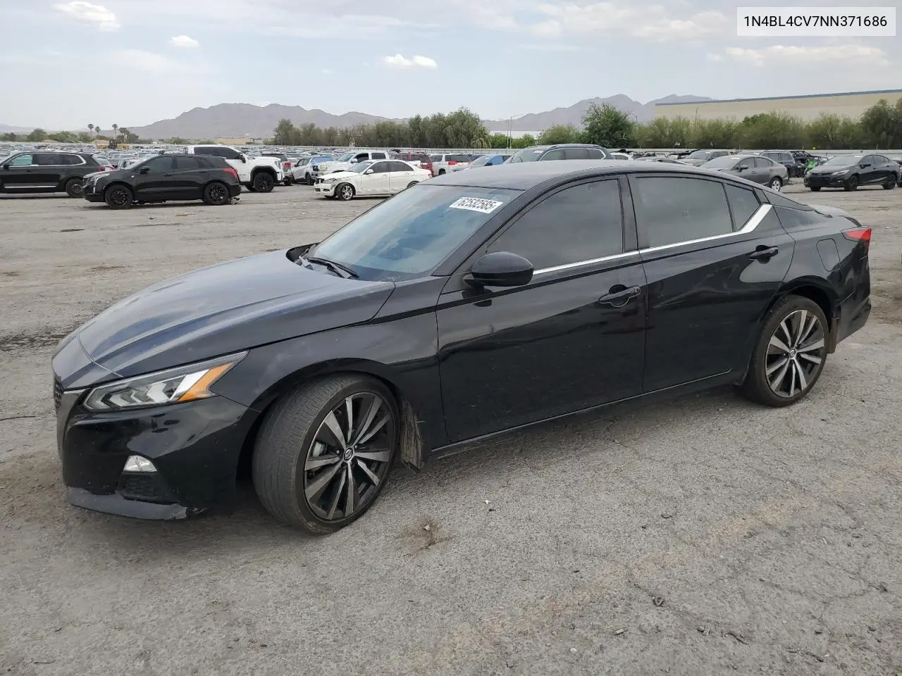 2022 Nissan Altima Sr VIN: 1N4BL4CV7NN371686 Lot: 62532585
