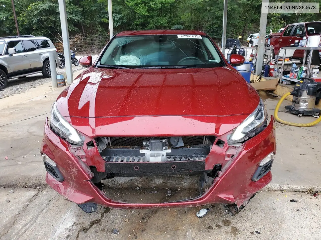 2022 Nissan Altima Sv VIN: 1N4BL4DV0NN360673 Lot: 62887875