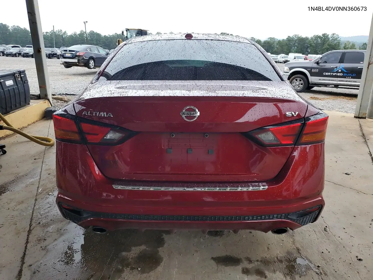 2022 Nissan Altima Sv VIN: 1N4BL4DV0NN360673 Lot: 62887875