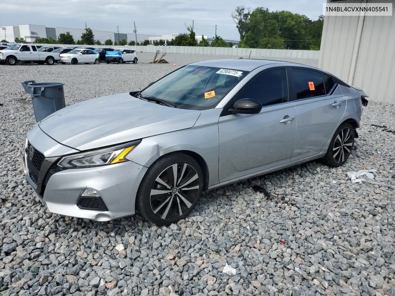 2022 Nissan Altima Sr VIN: 1N4BL4CVXNN405541 Lot: 62904775
