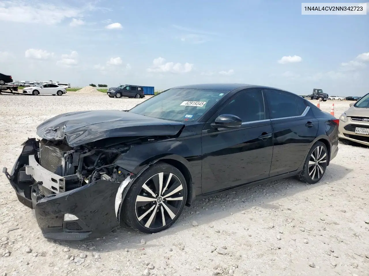 2022 Nissan Altima Sr VIN: 1N4AL4CV2NN342723 Lot: 62919345
