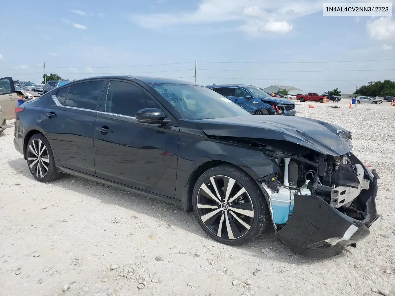 2022 Nissan Altima Sr VIN: 1N4AL4CV2NN342723 Lot: 62919345