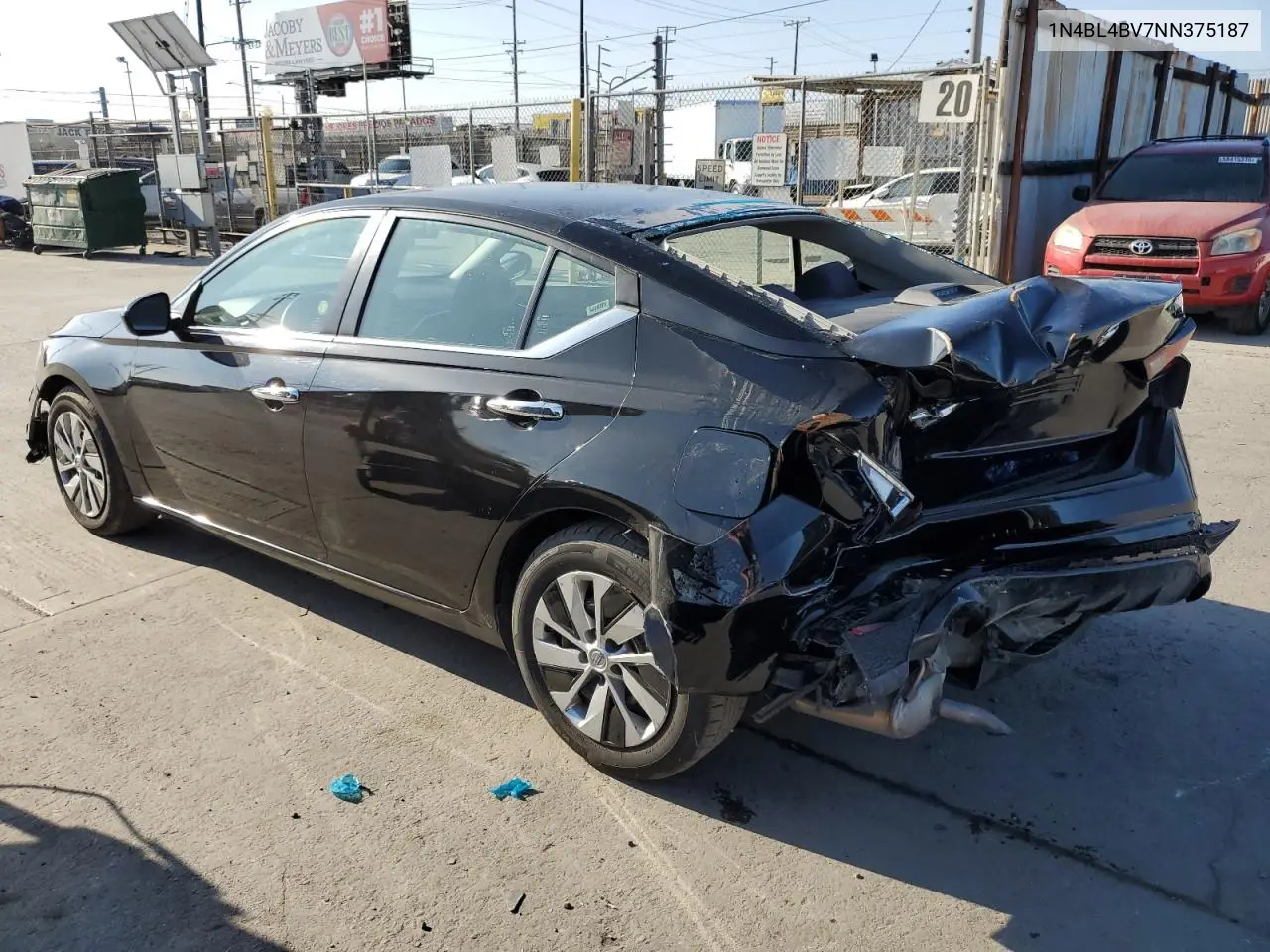 2022 Nissan Altima S VIN: 1N4BL4BV7NN375187 Lot: 62920155