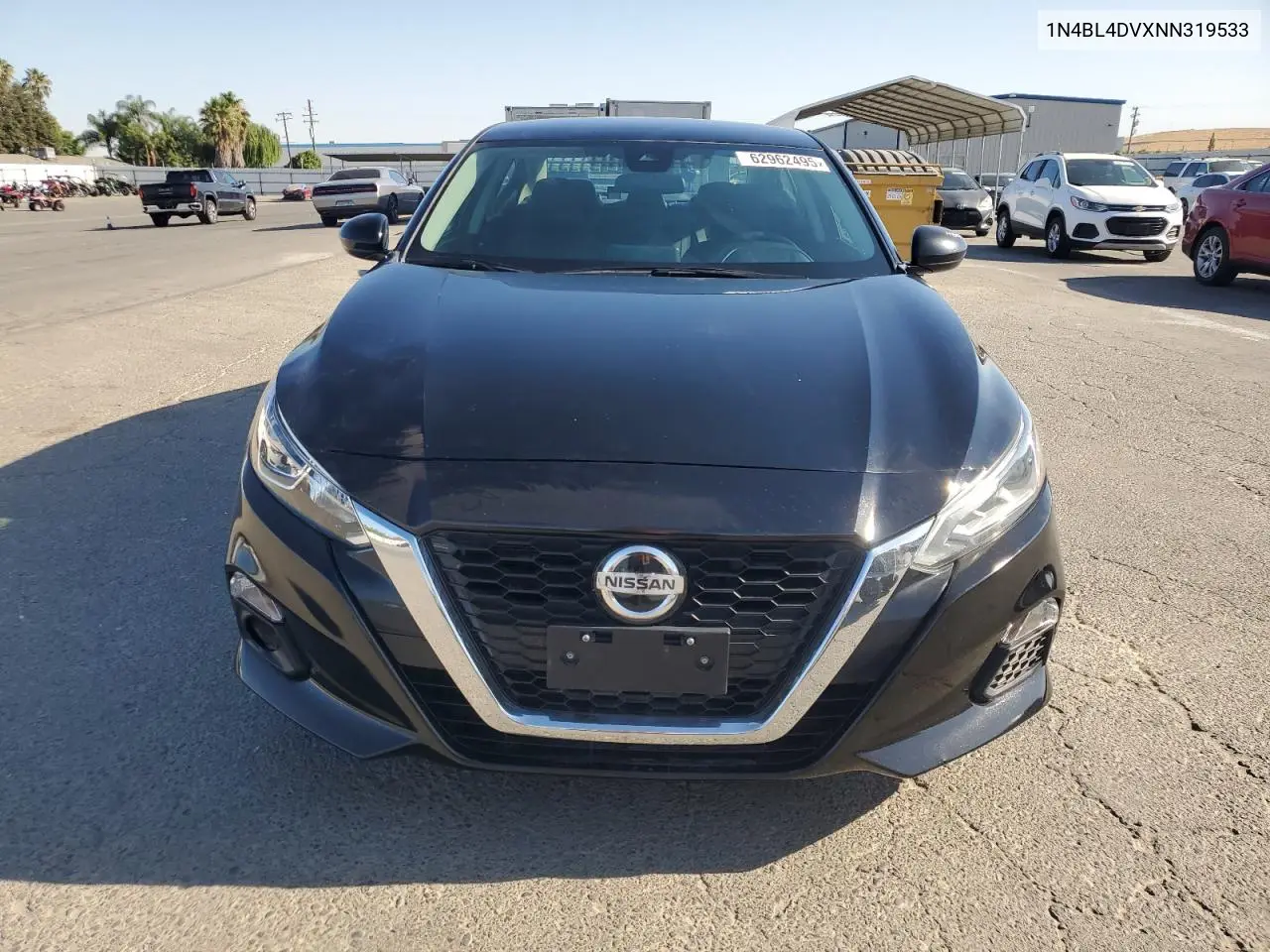 2022 Nissan Altima Sv VIN: 1N4BL4DVXNN319533 Lot: 62962495
