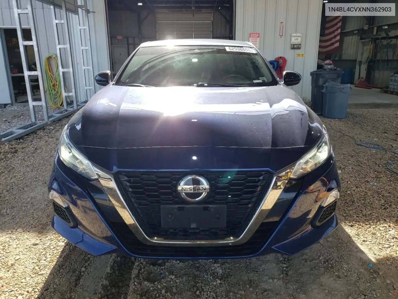 2022 Nissan Altima Sr VIN: 1N4BL4CVXNN362903 Lot: 62998655