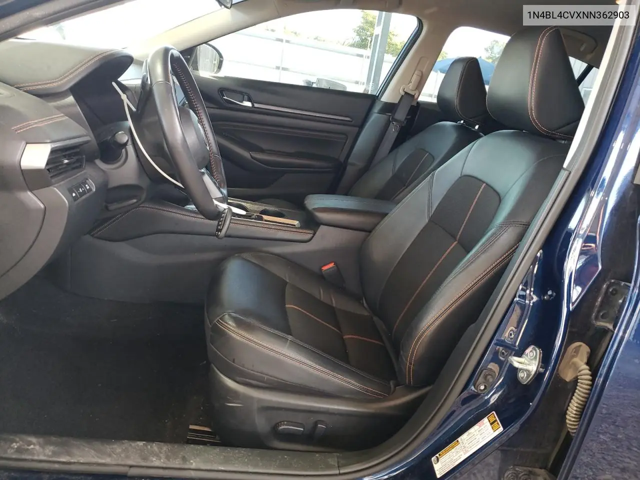 2022 Nissan Altima Sr VIN: 1N4BL4CVXNN362903 Lot: 62998655