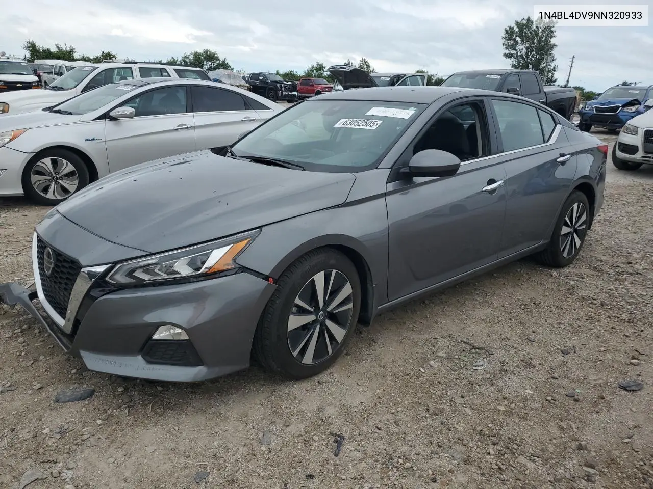 2022 Nissan Altima Sv VIN: 1N4BL4DV9NN320933 Lot: 63052505