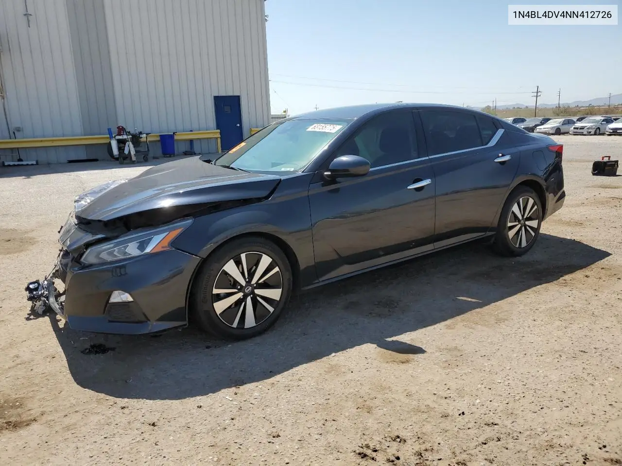 2022 Nissan Altima Sv VIN: 1N4BL4DV4NN412726 Lot: 63155775