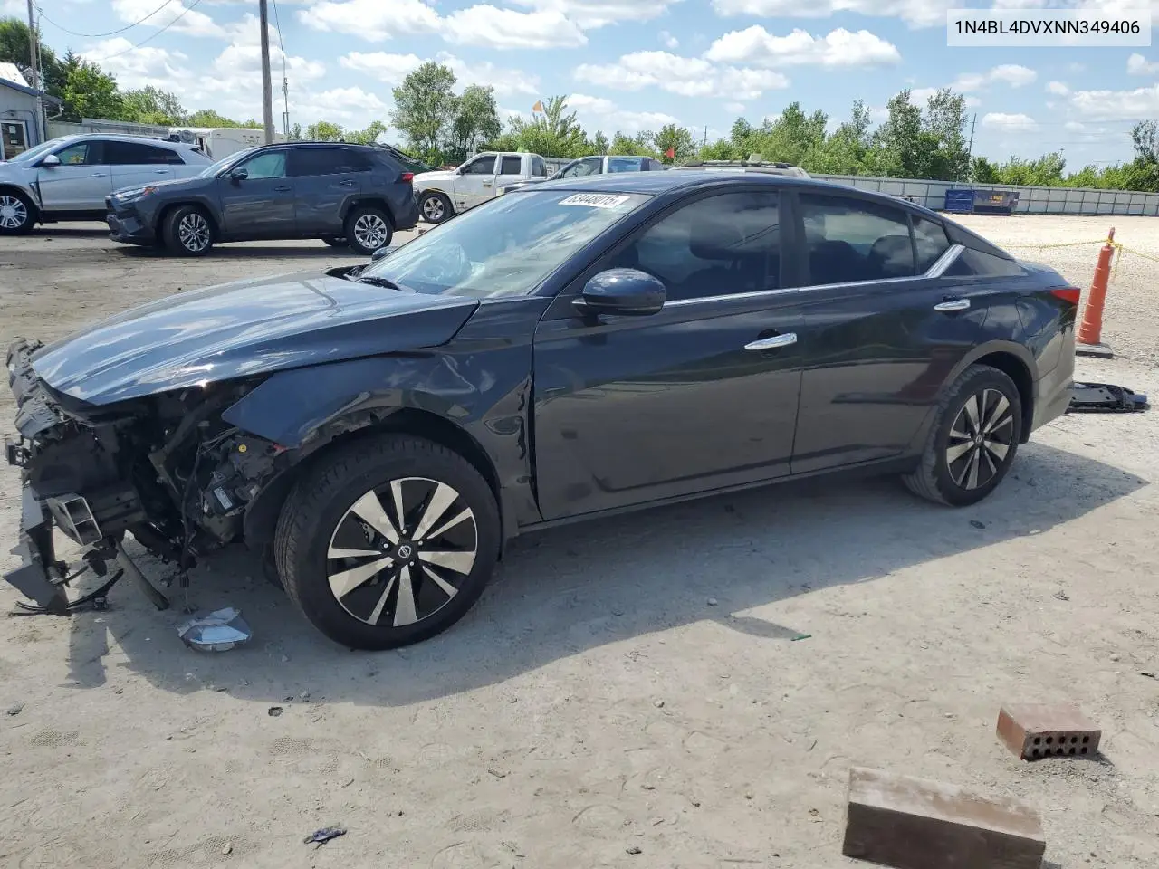2022 Nissan Altima Sv VIN: 1N4BL4DVXNN349406 Lot: 63448015