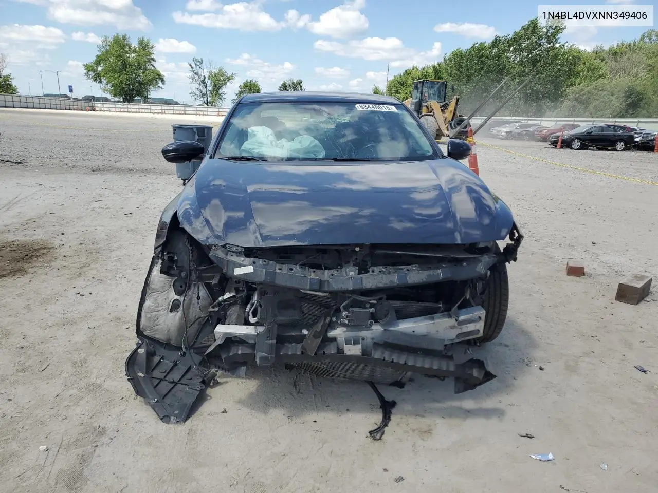 2022 Nissan Altima Sv VIN: 1N4BL4DVXNN349406 Lot: 63448015