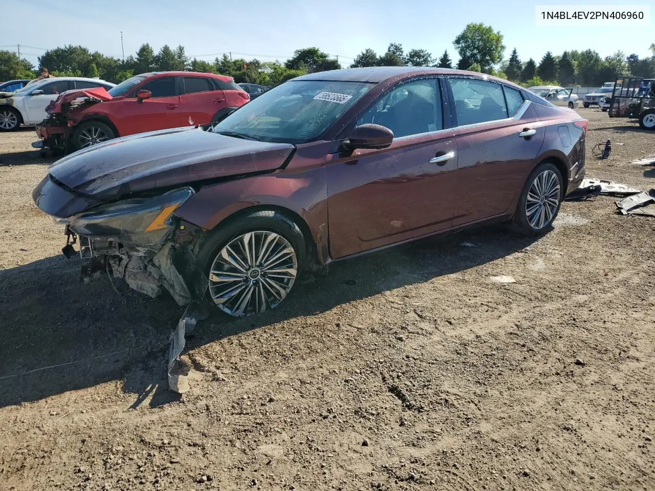 2023 Nissan Altima Sl VIN: 1N4BL4EV2PN406960 Lot: 58523565