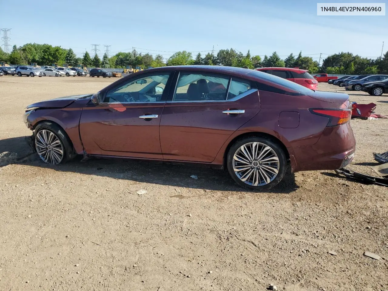 2023 Nissan Altima Sl VIN: 1N4BL4EV2PN406960 Lot: 58523565