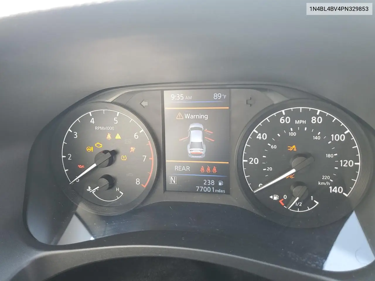 2023 Nissan Altima S VIN: 1N4BL4BV4PN329853 Lot: 62085295