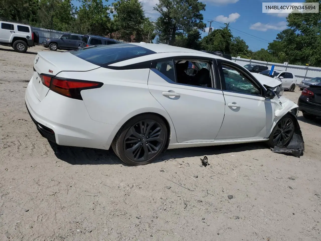 2023 Nissan Altima Sr VIN: 1N4BL4CV7PN345494 Lot: 62723425