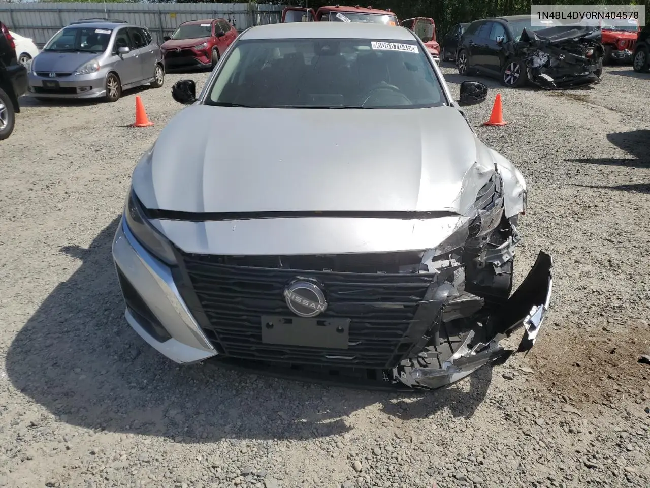 2024 Nissan Altima Sv VIN: 1N4BL4DV0RN404578 Lot: 60687045