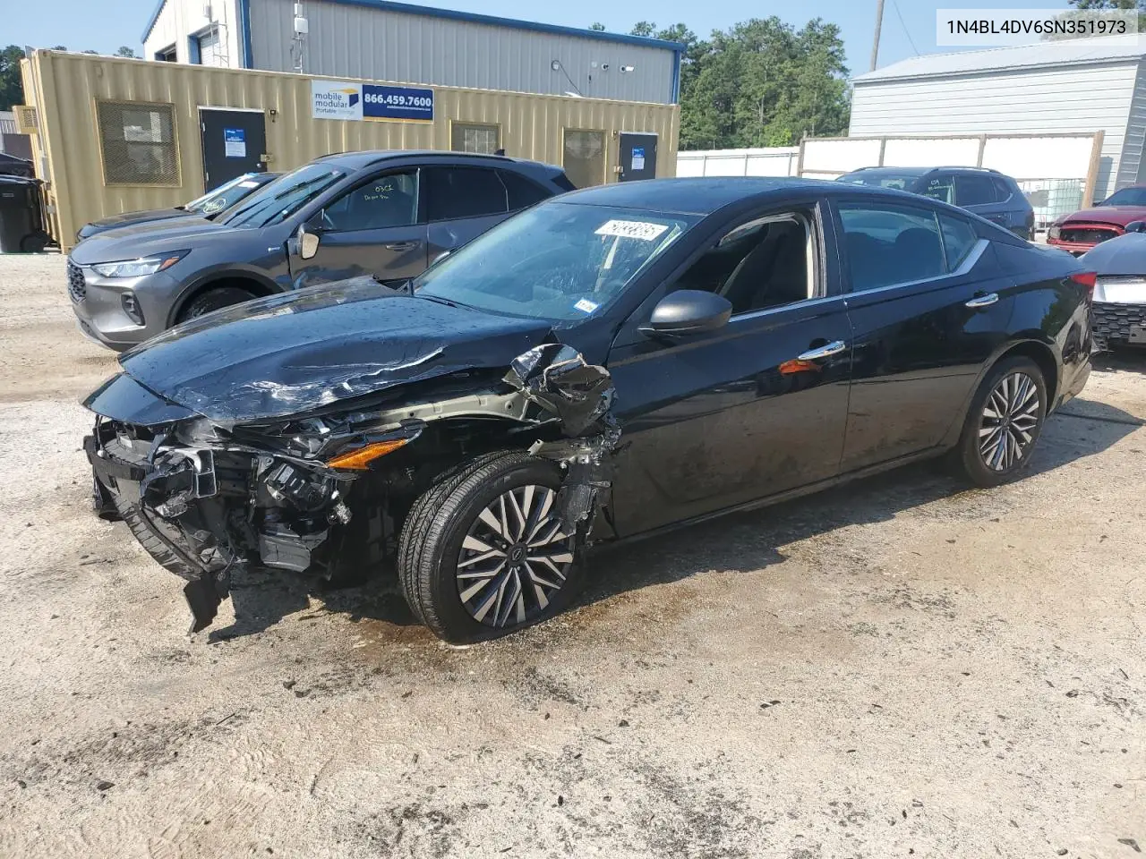 2025 Nissan Altima Sv VIN: 1N4BL4DV6SN351973 Lot: 62032385
