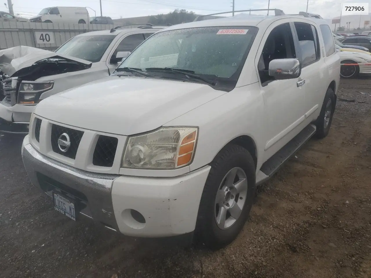 2004 Nissan Armada Se VIN: 727906 Lot: 63872555