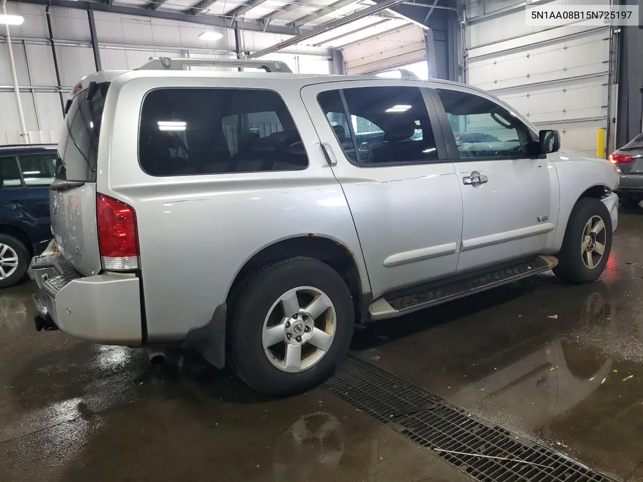 2005 Nissan Armada Se VIN: 5N1AA08B15N725197 Lot: 62776845