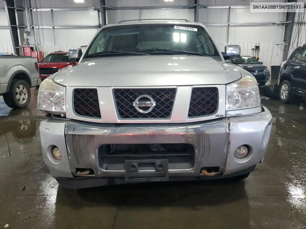 2005 Nissan Armada Se VIN: 5N1AA08B15N725197 Lot: 62776845