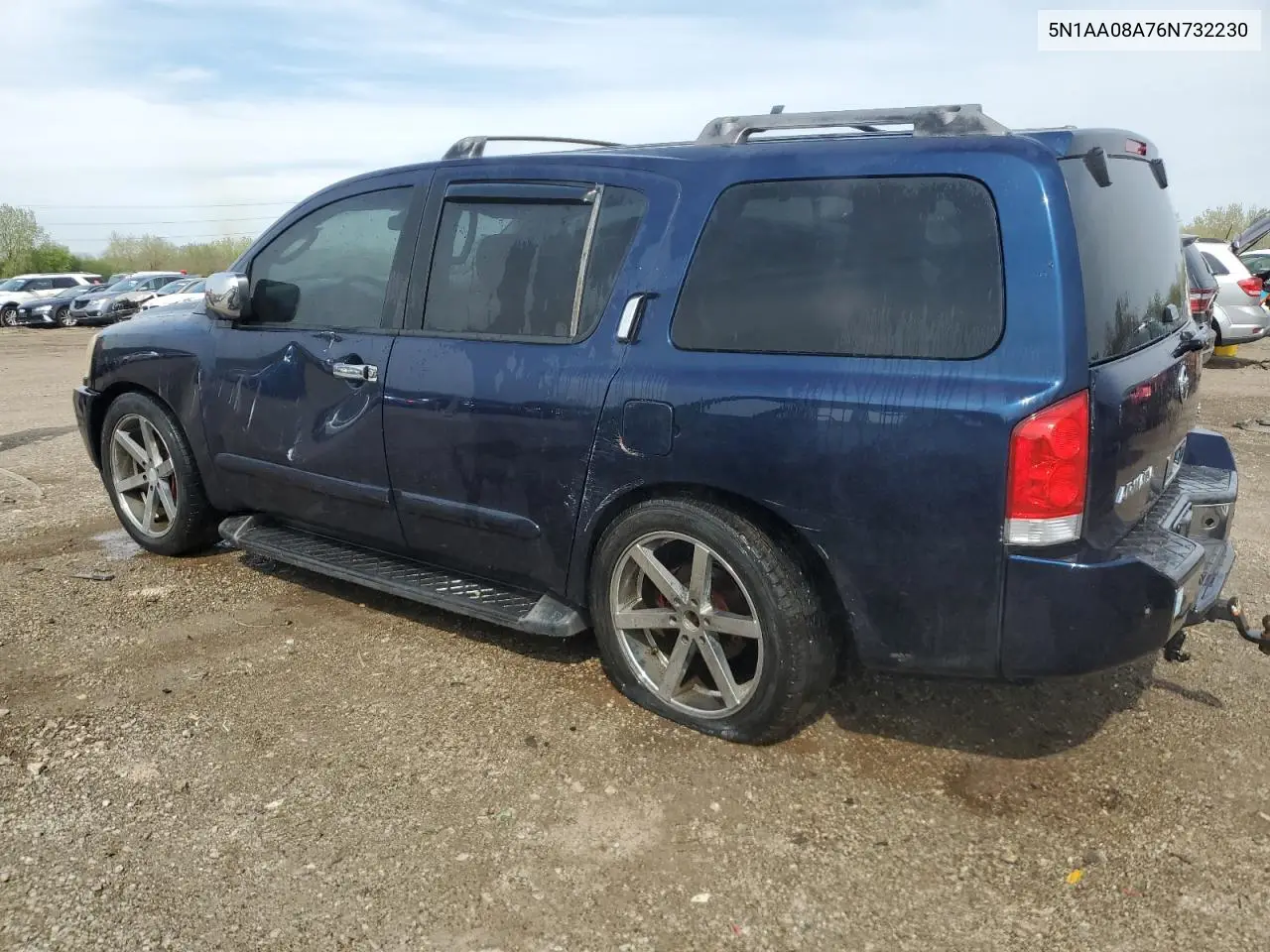 2006 Nissan Armada Se VIN: 5N1AA08A76N732230 Lot: 55449665