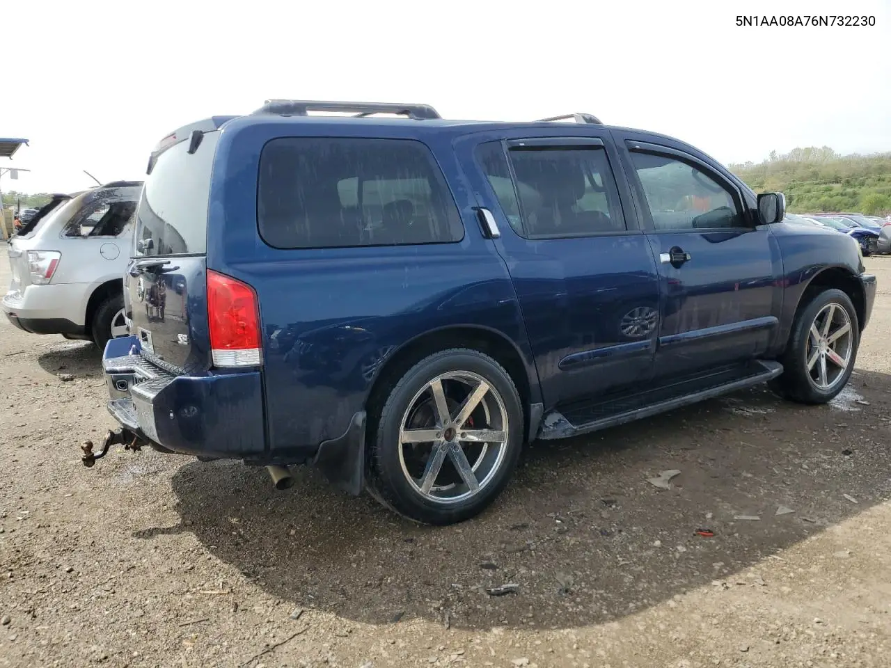 2006 Nissan Armada Se VIN: 5N1AA08A76N732230 Lot: 55449665
