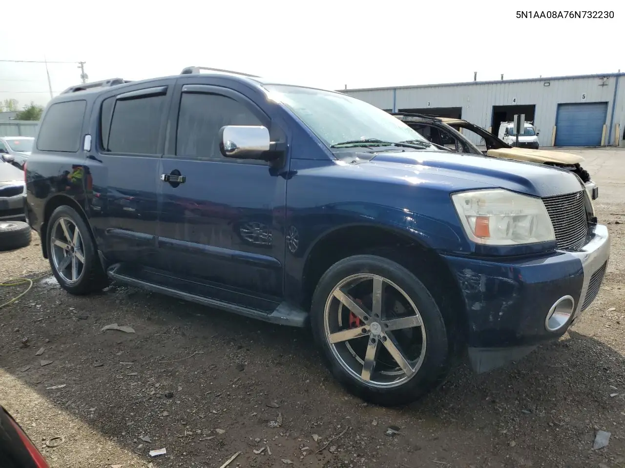 2006 Nissan Armada Se VIN: 5N1AA08A76N732230 Lot: 55449665