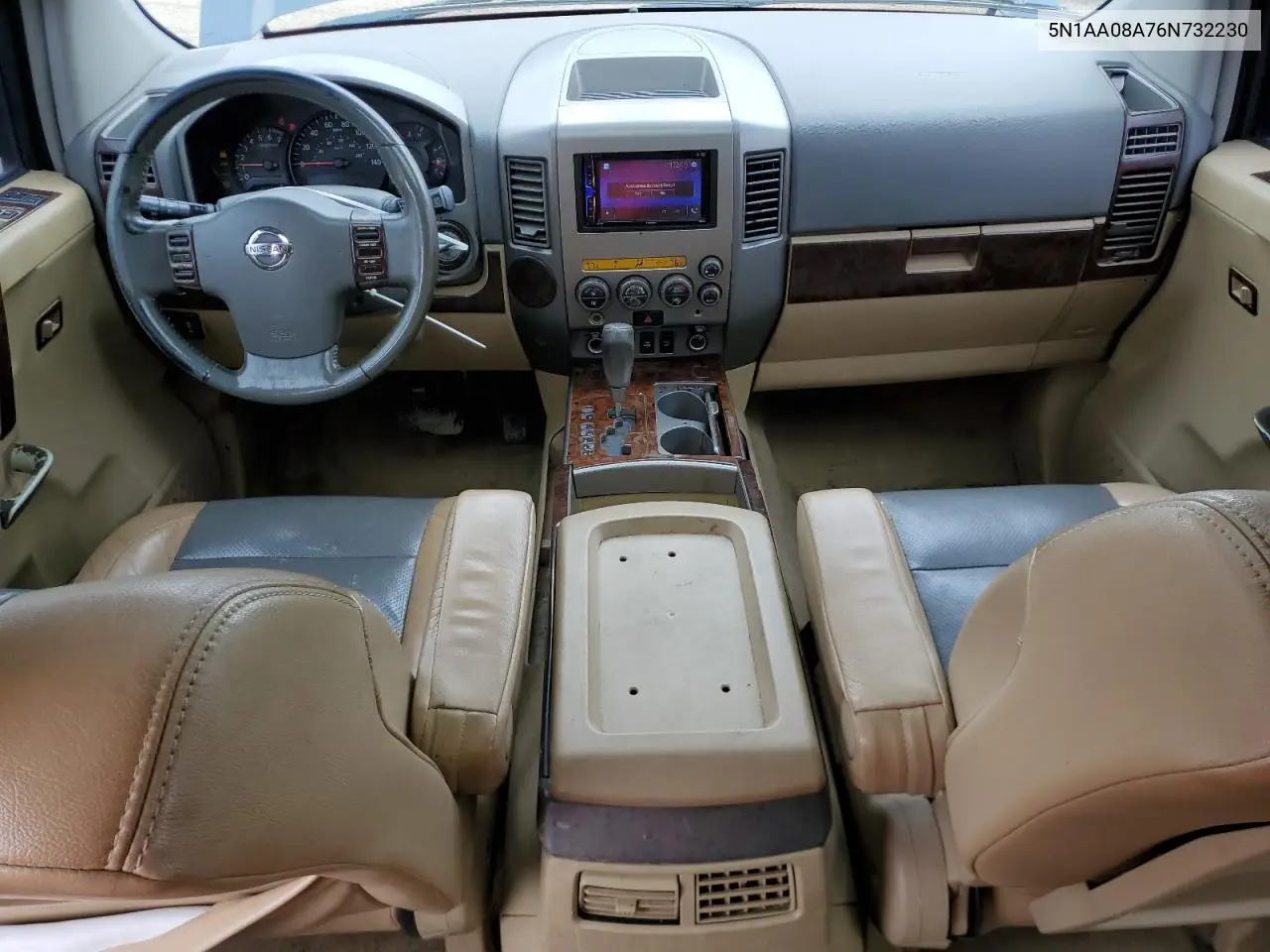 2006 Nissan Armada Se VIN: 5N1AA08A76N732230 Lot: 55449665