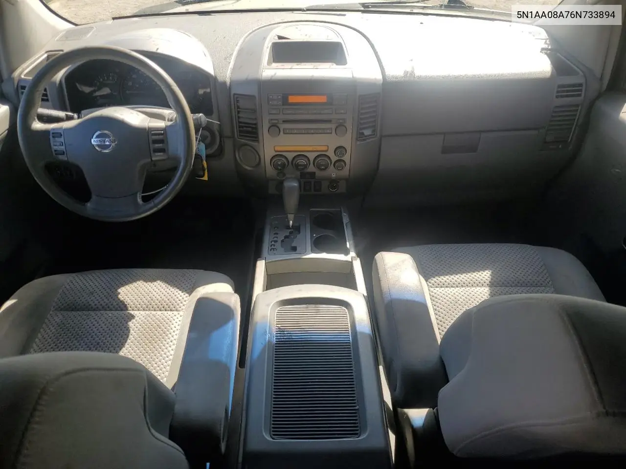 2006 Nissan Armada Se VIN: 5N1AA08A76N733894 Lot: 63087325
