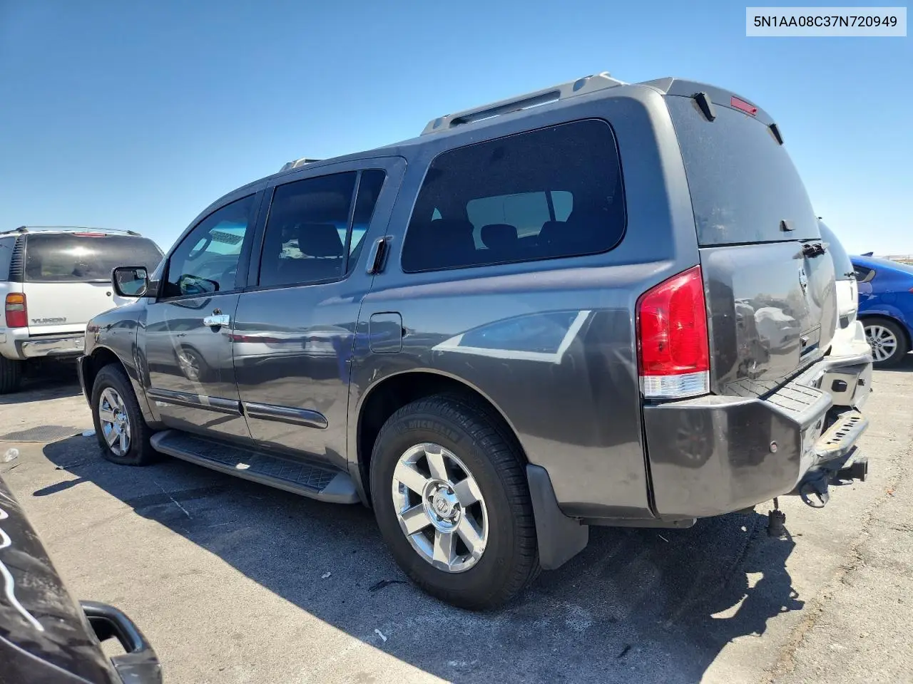2007 Nissan Armada Se VIN: 5N1AA08C37N720949 Lot: 60635965
