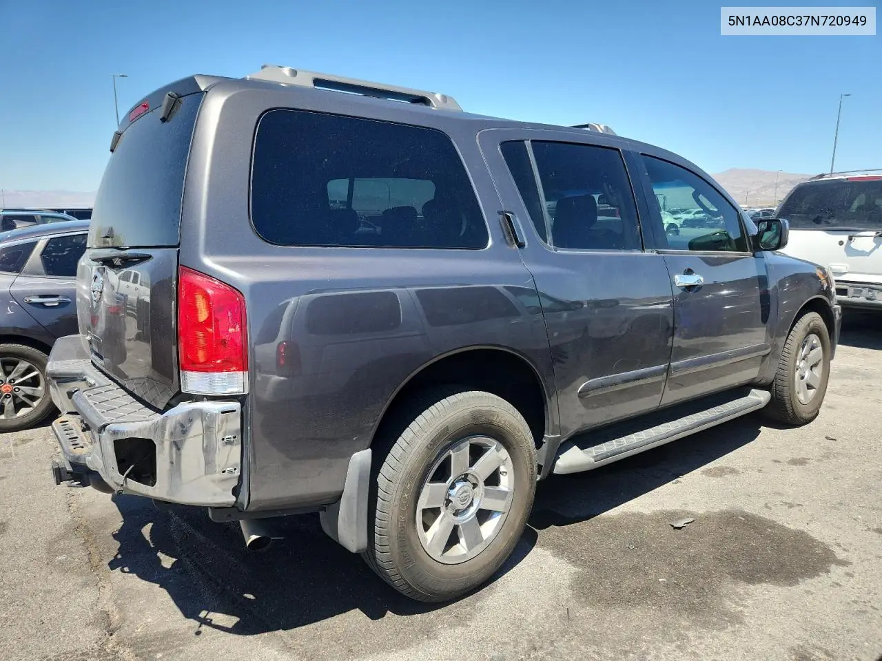 2007 Nissan Armada Se VIN: 5N1AA08C37N720949 Lot: 60635965