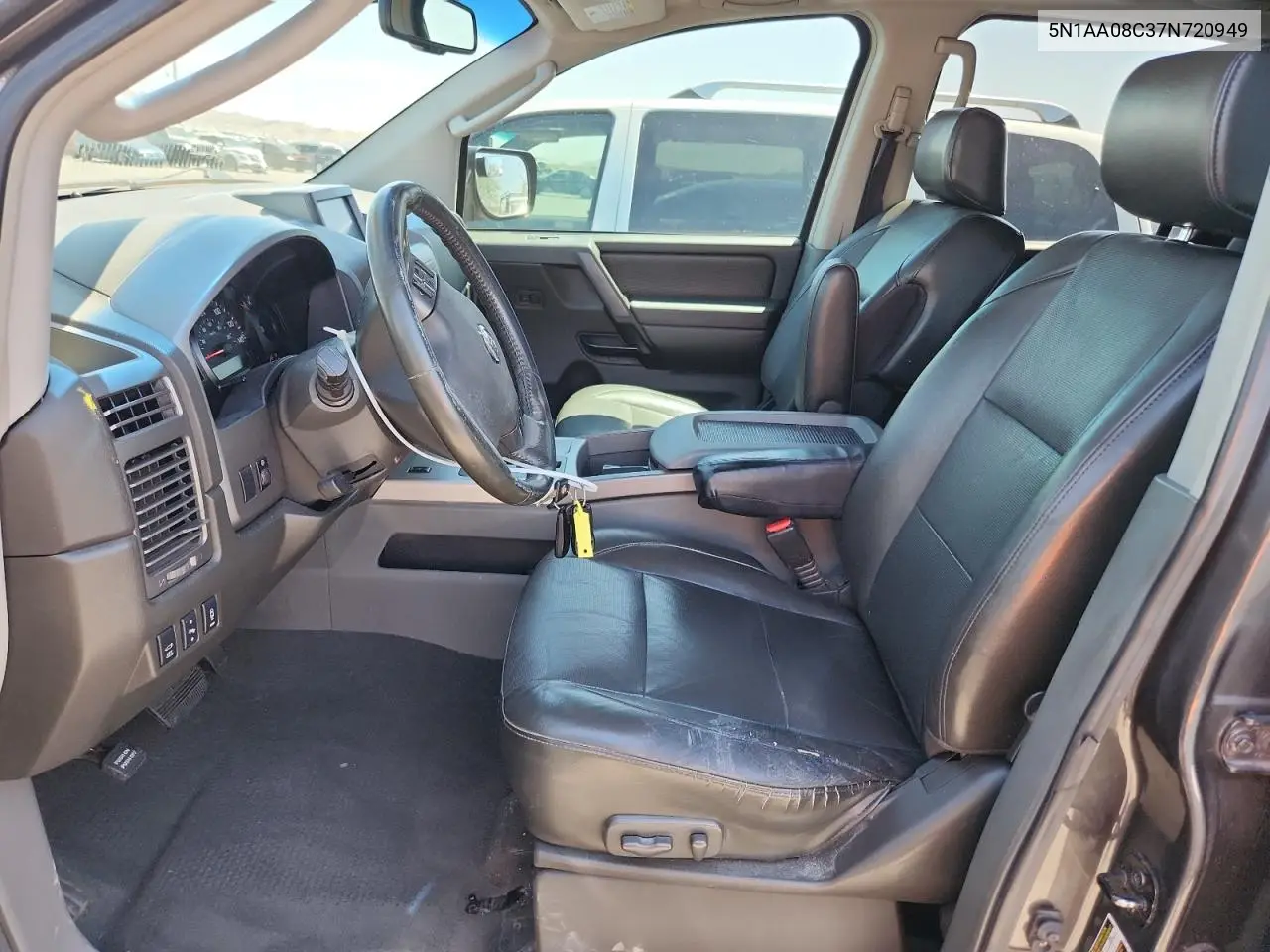 2007 Nissan Armada Se VIN: 5N1AA08C37N720949 Lot: 60635965