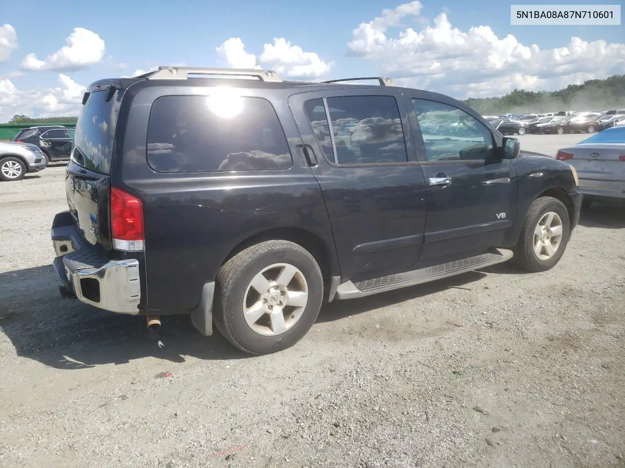 2007 Nissan Armada Se VIN: 5N1BA08A87N710601 Lot: 63430515