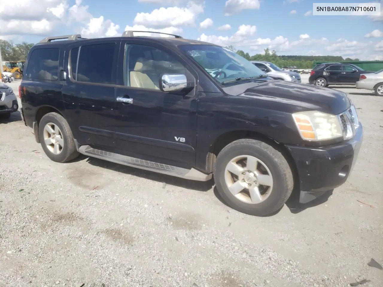 2007 Nissan Armada Se VIN: 5N1BA08A87N710601 Lot: 63430515