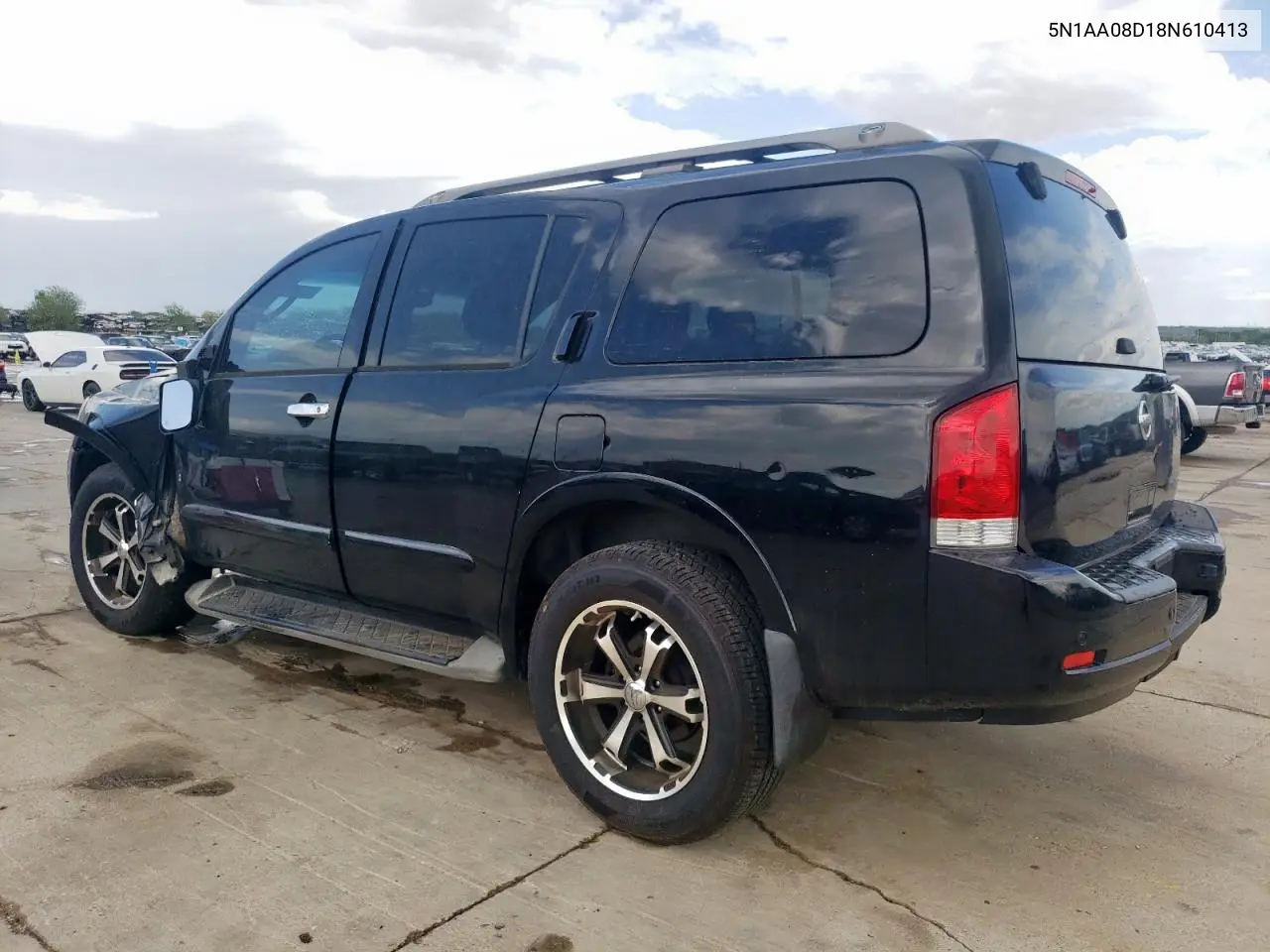 2008 Nissan Armada Se VIN: 5N1AA08D18N610413 Lot: 50156435